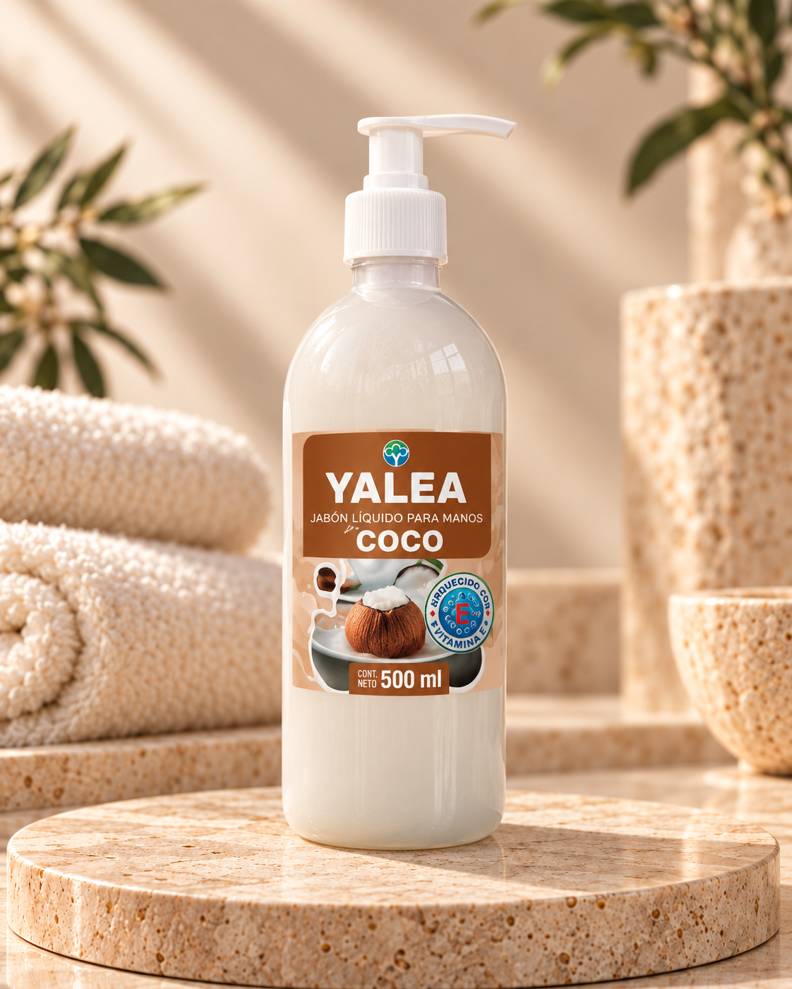 Jabón de manos de coco · 500 ml