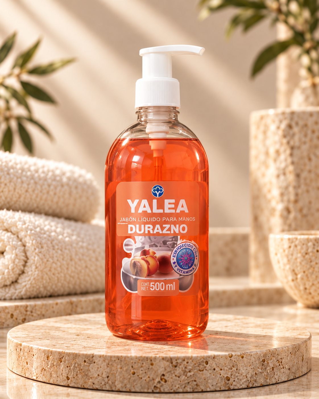 Jabón de manos de durazno · 500 ml