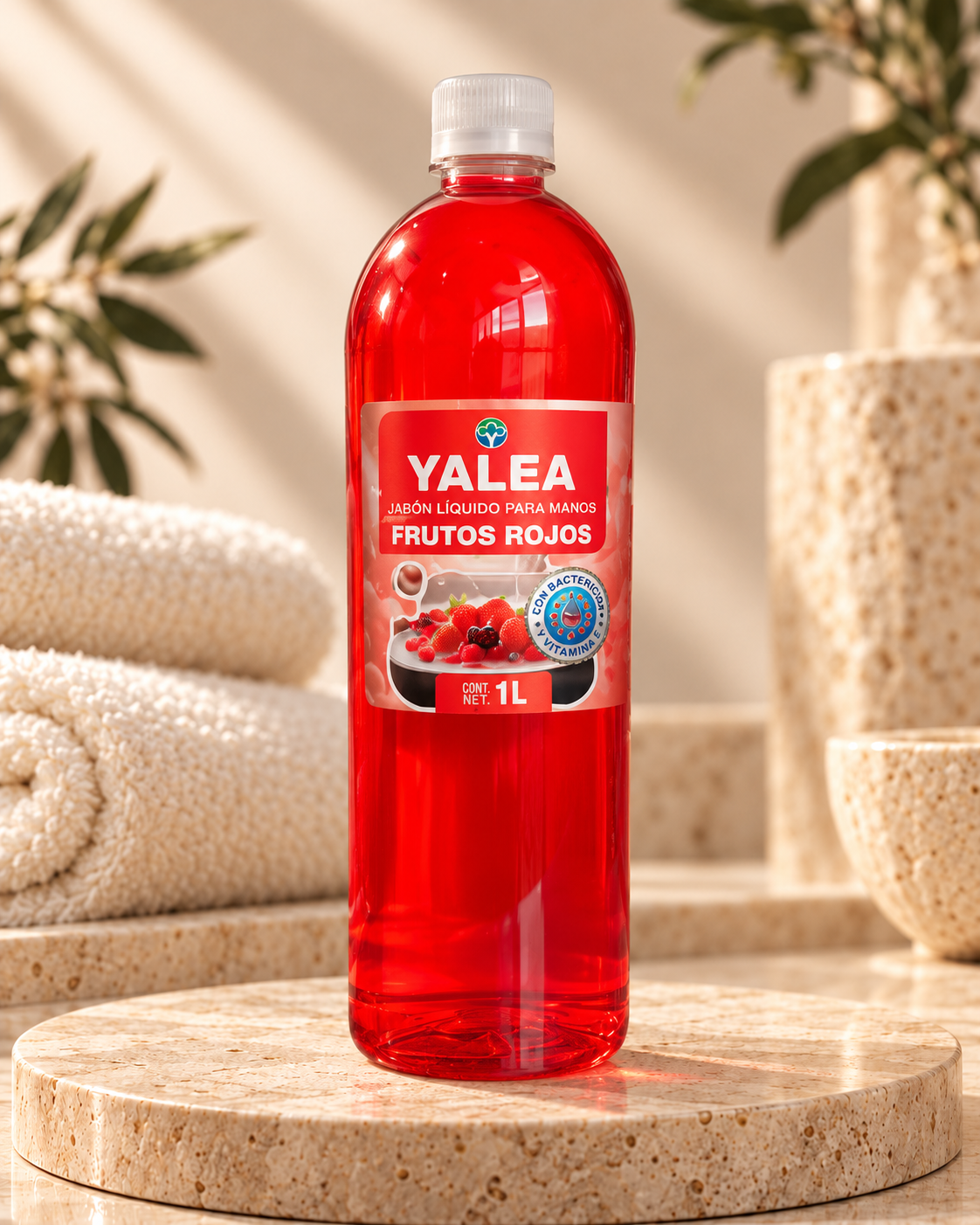 Jabón de manos de frutos rojos · 1 L