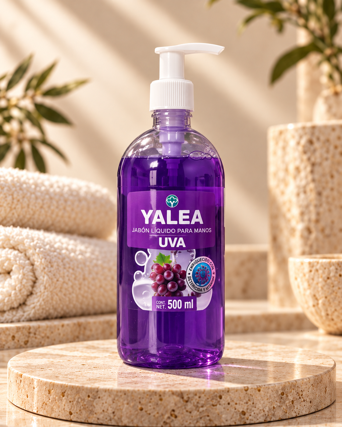 Jabón de manos de uva · 500 ml
